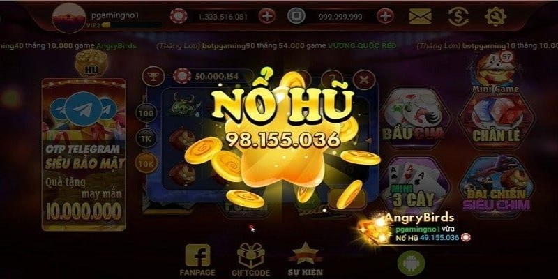Ảnh nổ hũ là một phần không thể thiếu trong hành trình chinh phục Jackpot