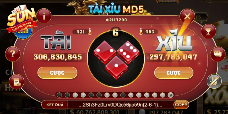 Tool tài xỉu MD5